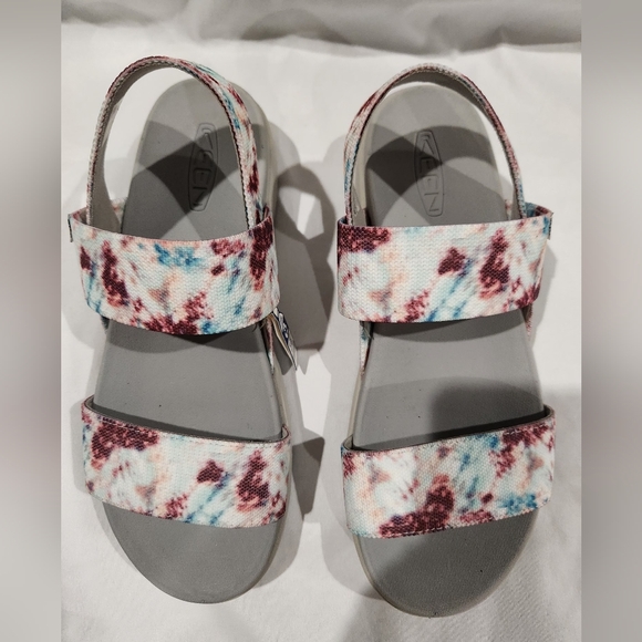 Keen Elle Andorra/tie-dyed Women's Sandals. Size 10. NWT - Picture 7 of 9